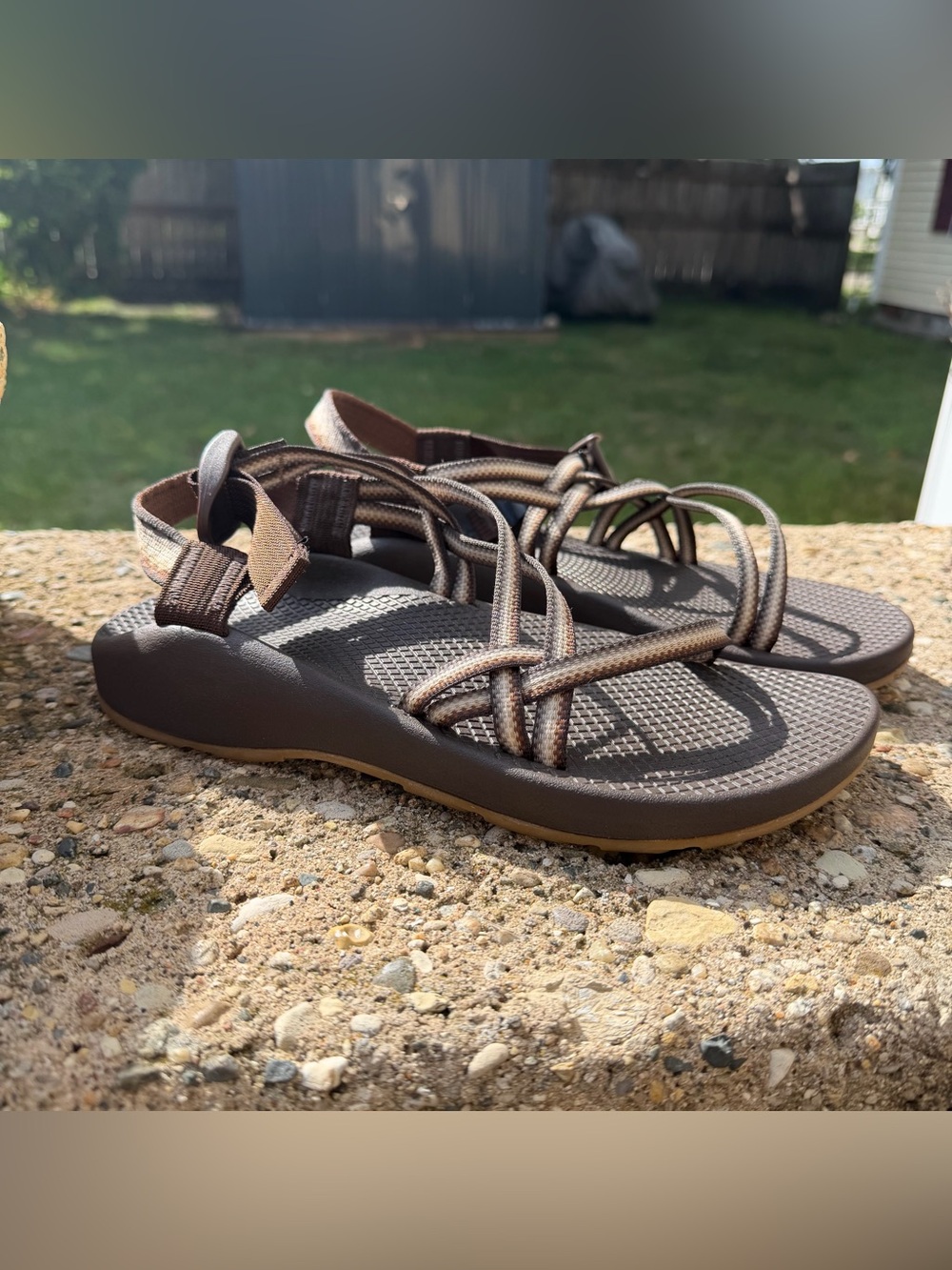 Chaco ZX/2 Brown Strappy Outdoor Sandals